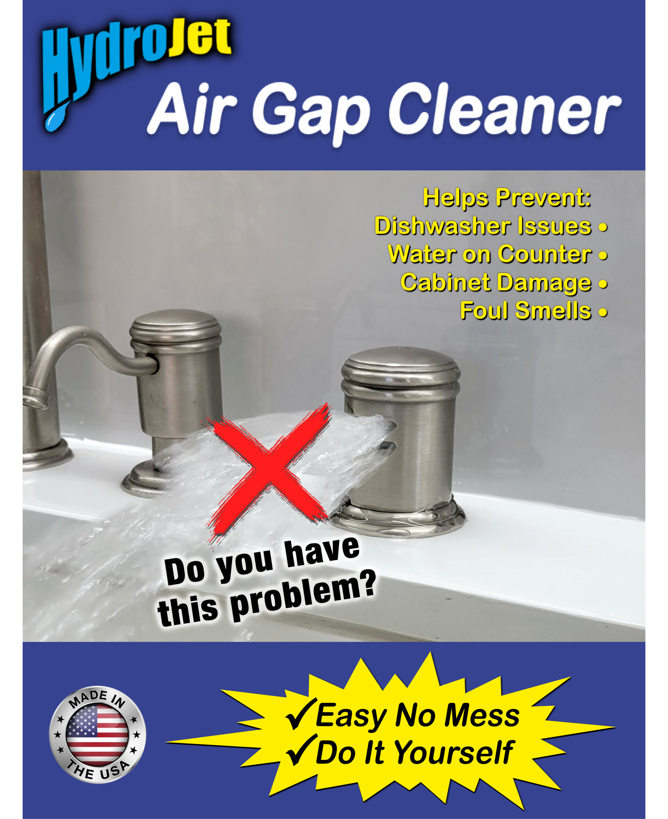 HydroJet Air Gap Cleaner
